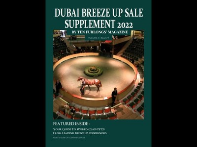Ten Furlongs- The Dubai Breeze-Up Sale Supplement (2022) ... Image 1